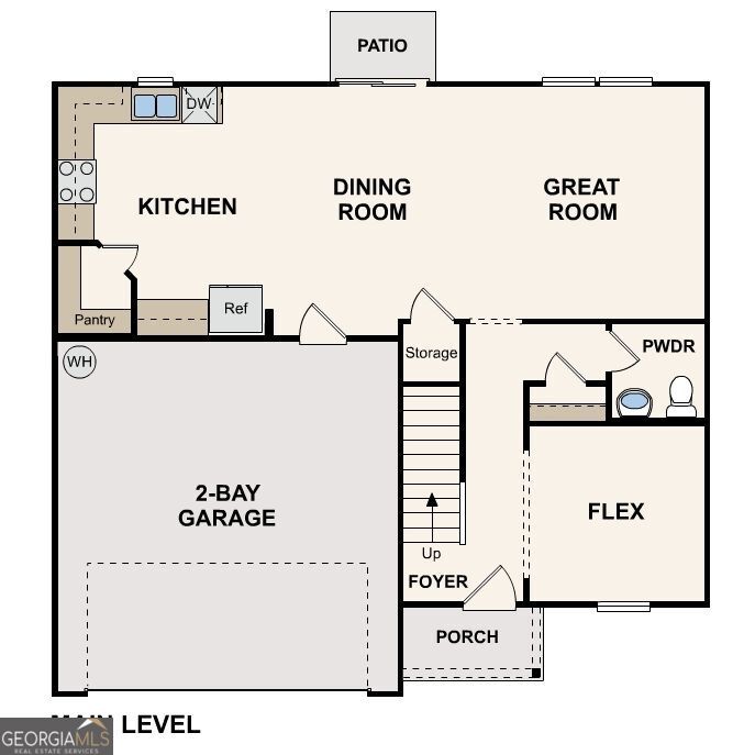 236 Golden Raintree Drive Jackson, GA 30233 - Photo 28 of 29 Floor Plan