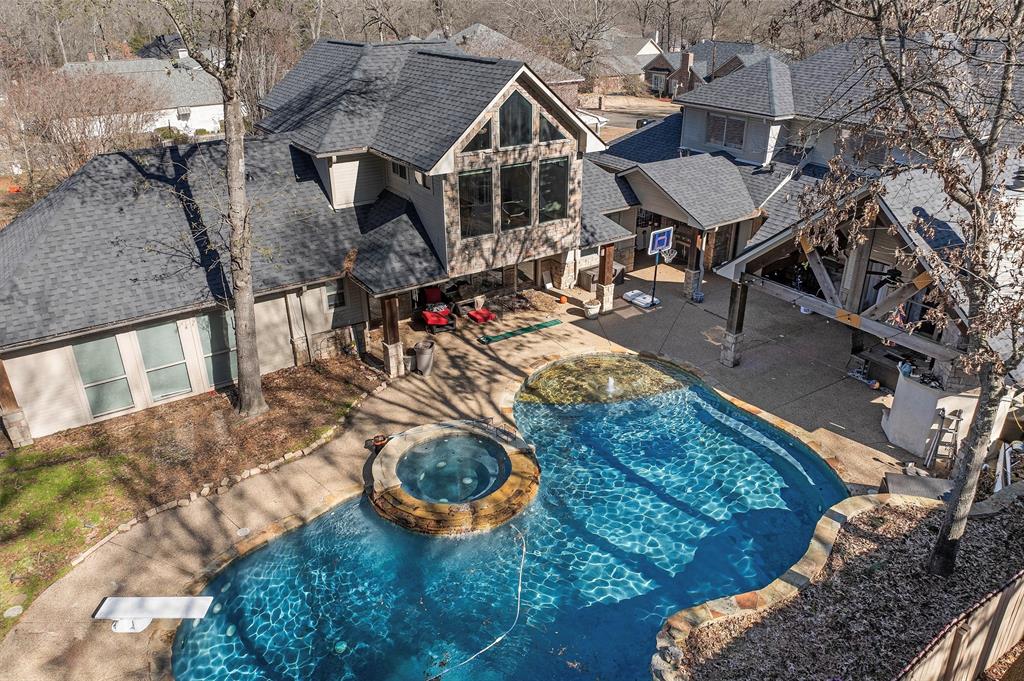 3815 Holly Ridge Drive Longview, TX 75605 - Photo 23 of 40 swimming pool view with a outdoor seating