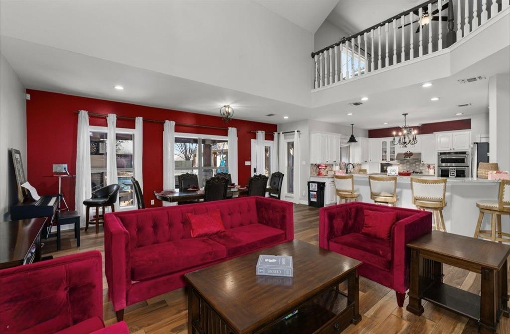 3815 Holly Ridge Drive Longview, TX 75605 - Photo 4 of 40 a living room with furniture kitchen view and a large window
