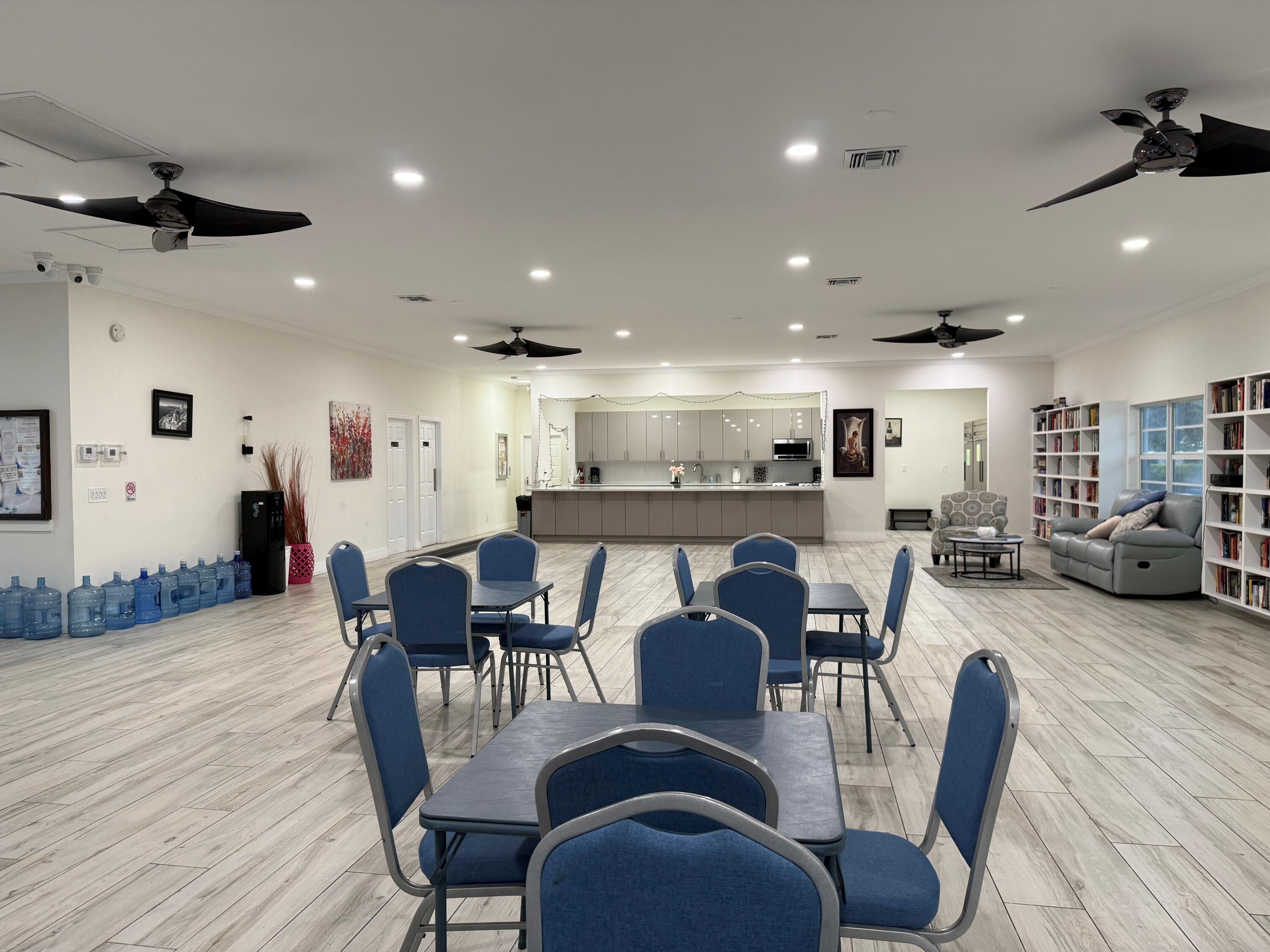 14676 Canalview Drive, Unit A Delray Beach, FL 33484 - Photo 33 of 33 Clubhouse Entertainment Area