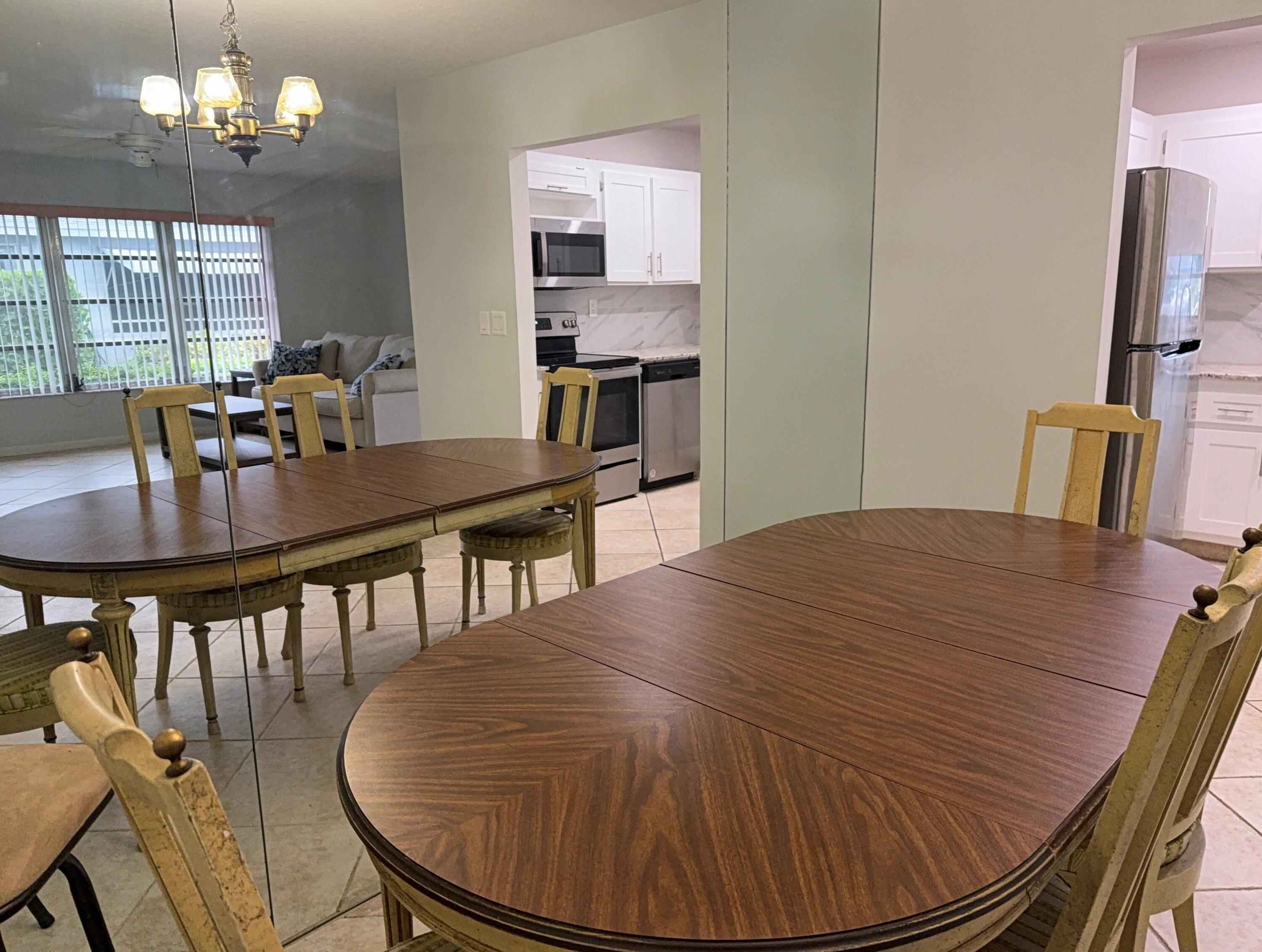 14676 Canalview Drive, Unit A Delray Beach, FL 33484 - Photo 9 of 33 Mirror Image Dining Room