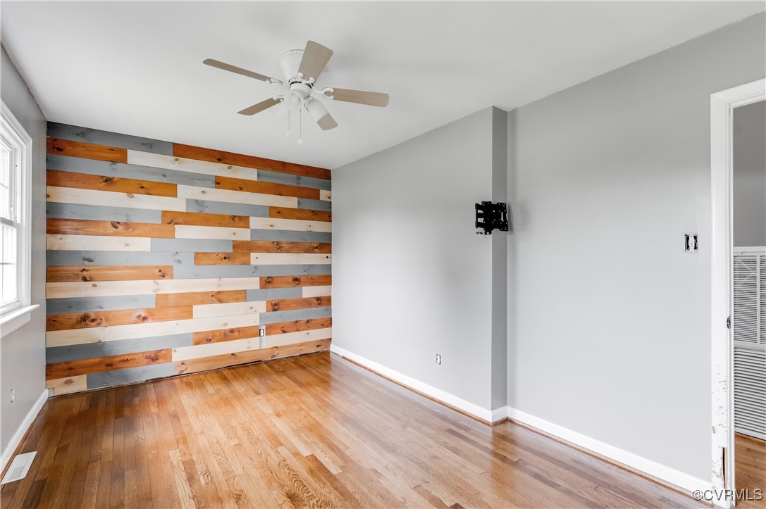 2617 Red Lane Road Powhatan, VA 23139 - Photo 19 of 34 Unfurnished room featuring wood finished floors, w