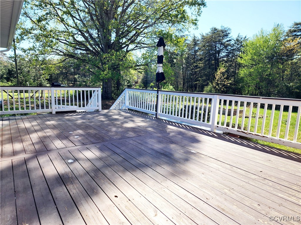2617 Red Lane Road Powhatan, VA 23139 - Photo 28 of 34 View of deck