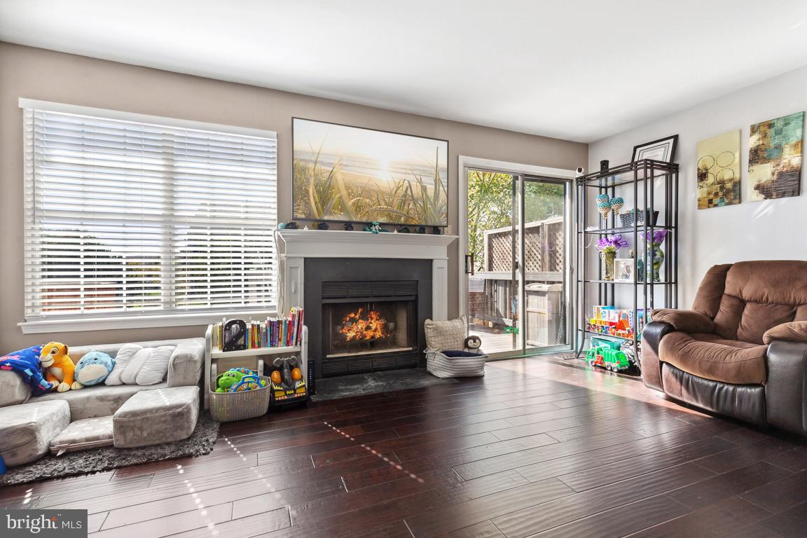 20863 Apollo Terrace Ashburn, VA 20147 - Photo 12 of 27 Living Room with Gas Fireplace