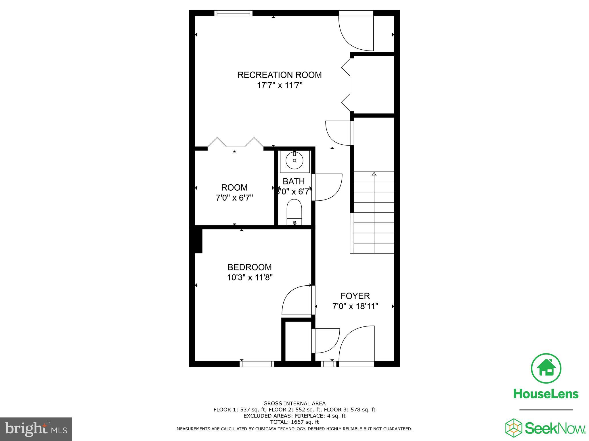 20863 Apollo Terrace Ashburn, VA 20147 - Photo 24 of 27 Lower Level Floor Plan
