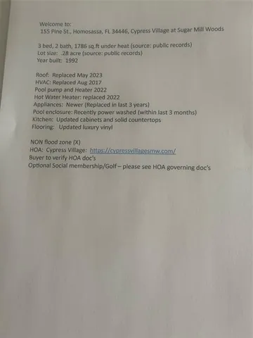 $375,000 | 155 Pine Street, Homosassa, FL 34446