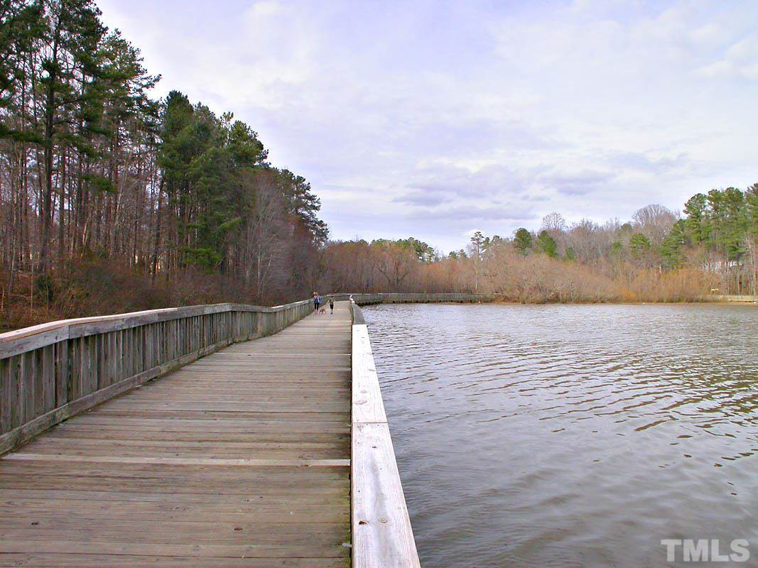 4000 Heathgate Lane Raleigh, NC 27613 - Photo 17 of 19 Neighboorhood access to a 2 mile loop around Lake Lynn. Walking Trail