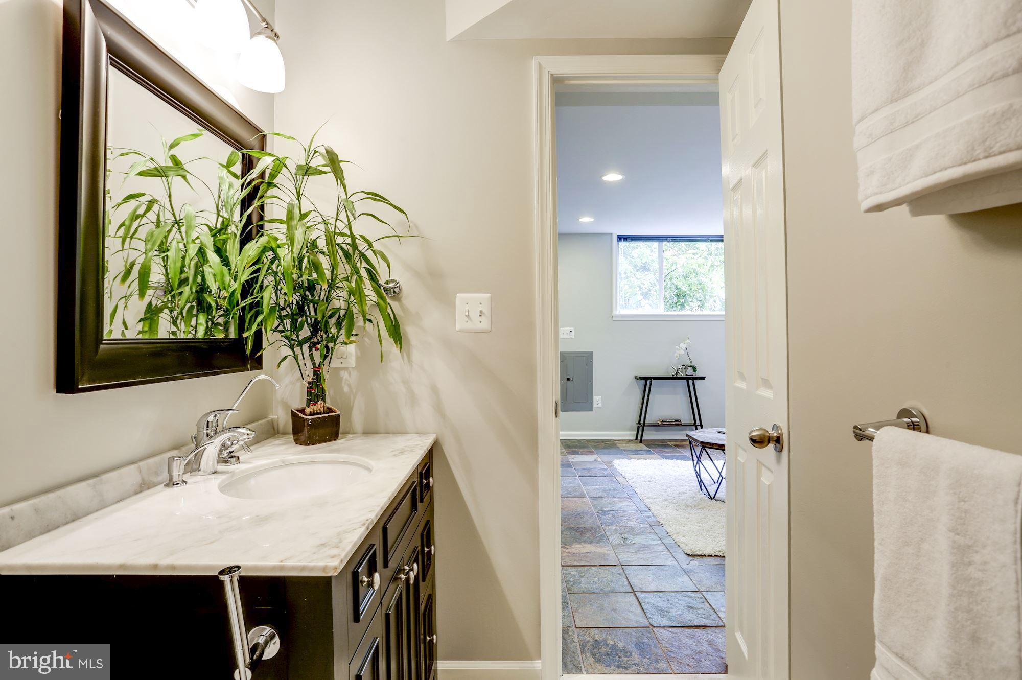 1761 Harvard Street Northwest Washington, DC 20009 - Photo 13 of 35 Lower Level Full Bathroom