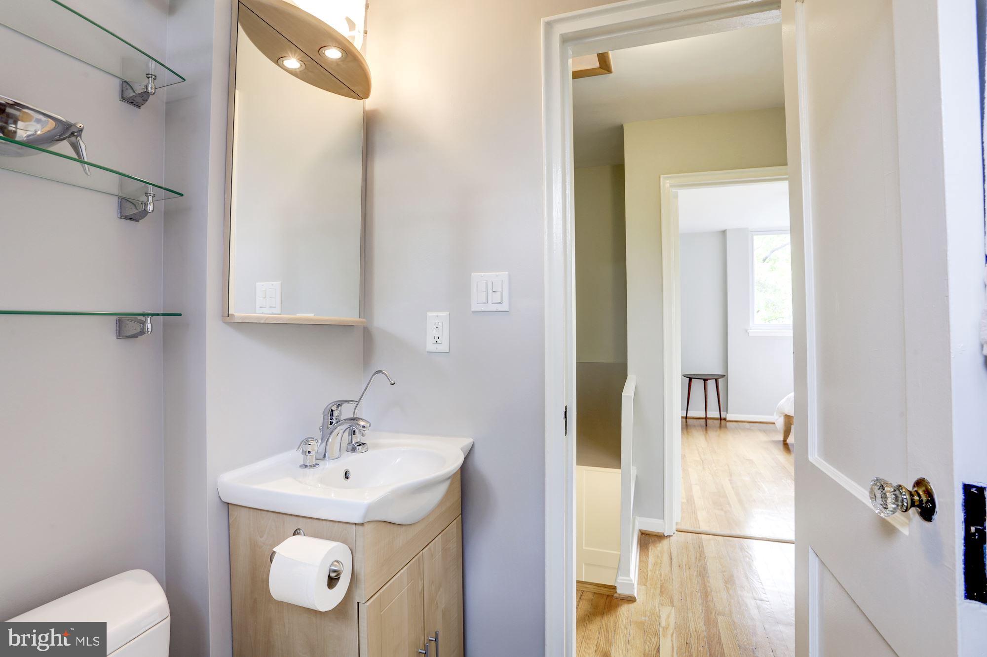 1761 Harvard Street Northwest Washington, DC 20009 - Photo 19 of 35 Upper-Level Bathroom