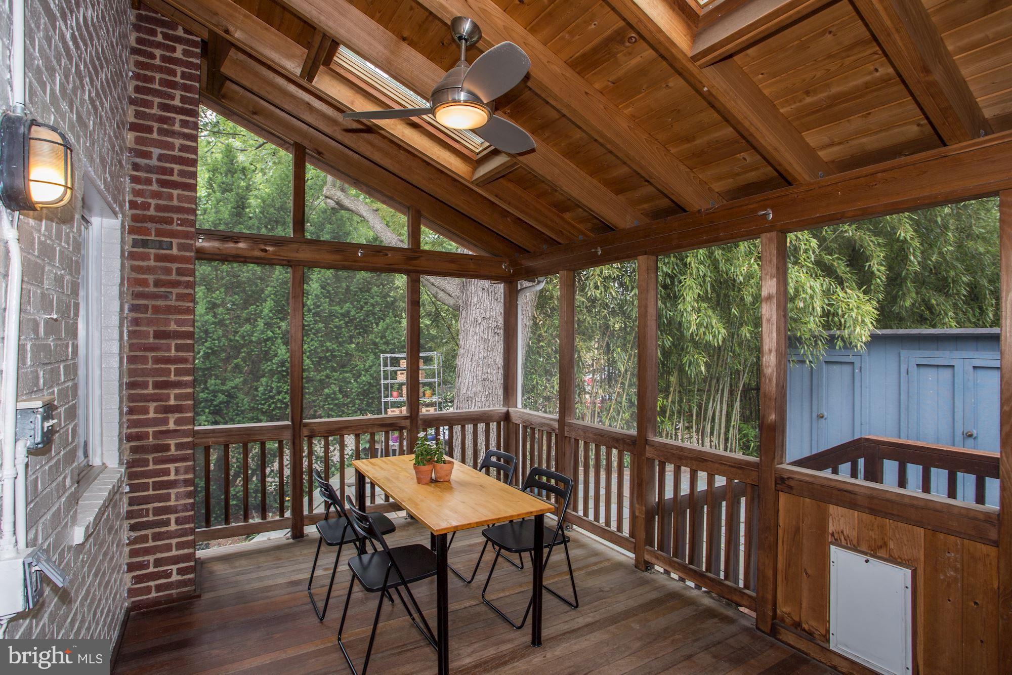 1761 Harvard Street Northwest Washington, DC 20009 - Photo 9 of 35 Screened Porch