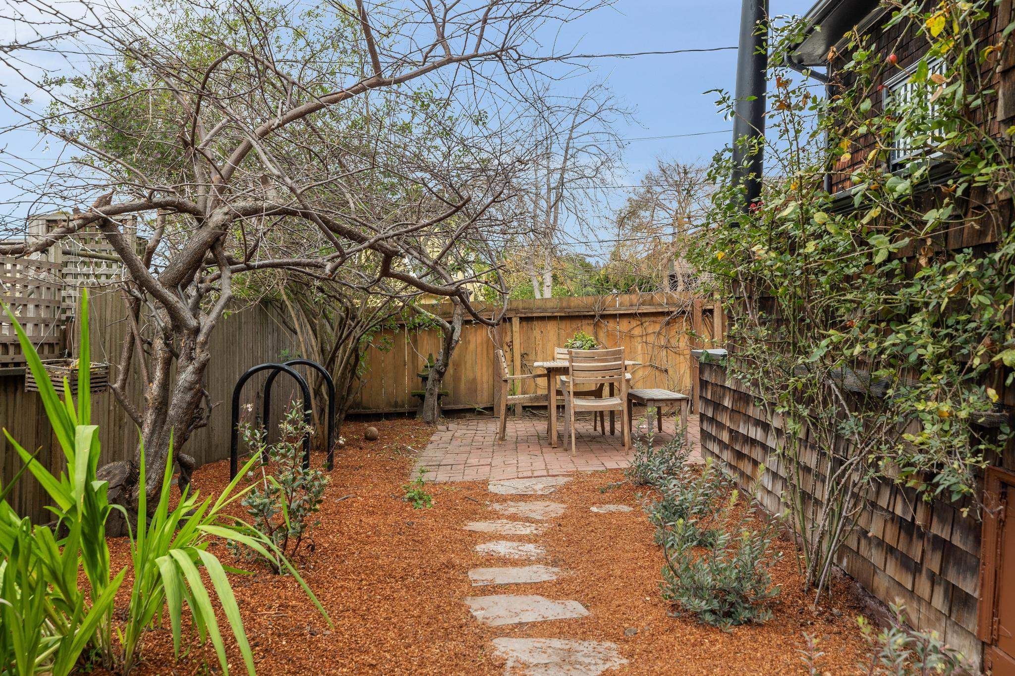 2012 Rose Street Berkeley, CA 94709 - Photo 52 of 57 Fenced backyard featuring a patio area and outdoor dining area