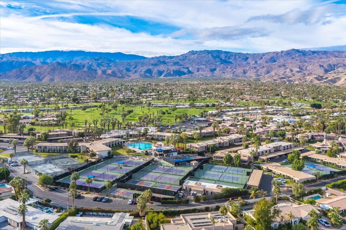 73850 Fairway Drive, Unit 18 Palm Desert, CA 92260 - Photo 40 of 42 an aerial view of a city