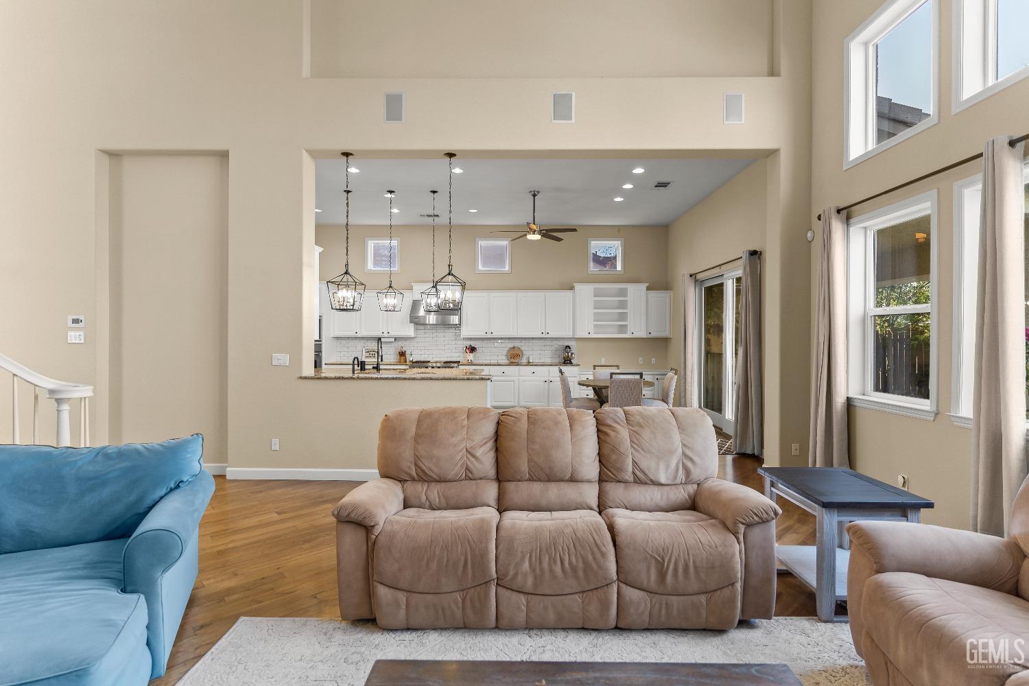 Undisclosed Address Bakersfield, CA 93314 - Photo 21 of 46 a living room with furniture and a large window