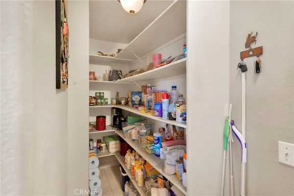 a room with storage and utility