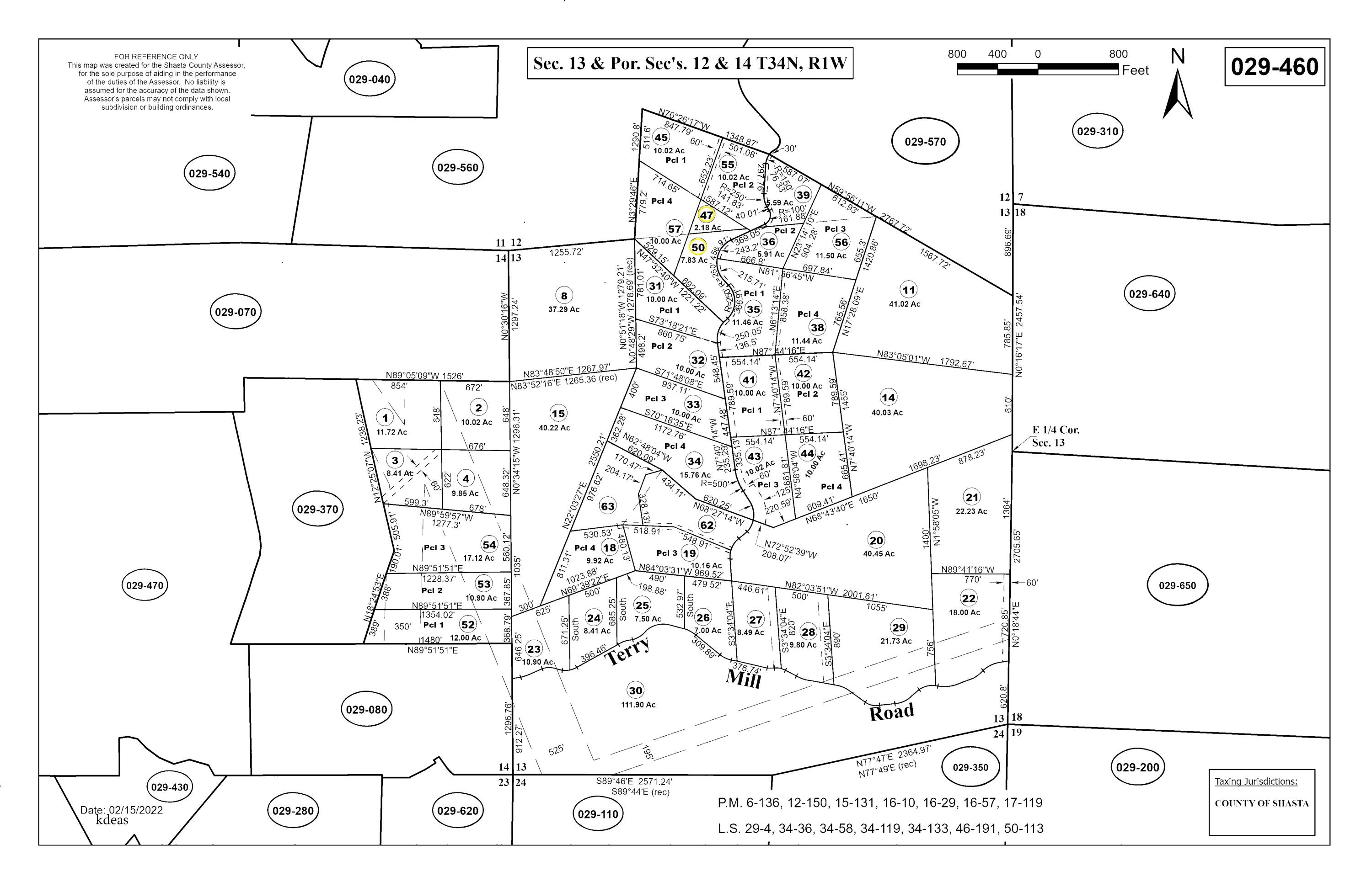 2-parcels Patterson Ranch Road Round Mountain, CA 96084 - Photo 4 of 4 a black and white photo of a picture