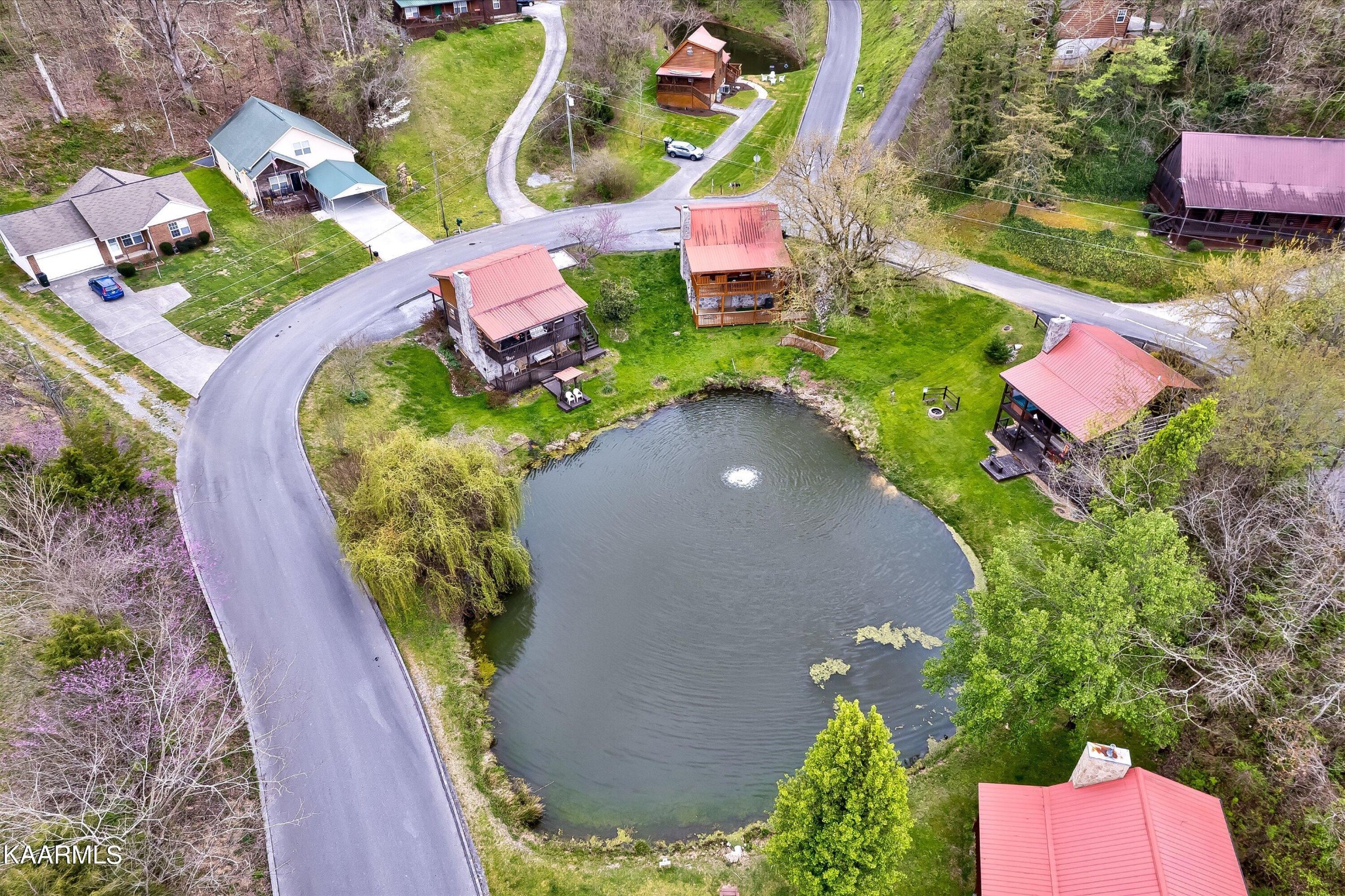 442 Hideaway Ridge Circle Sevierville, TN 37862 - Photo 29 of 40 an aerial view of a house with outdoor space