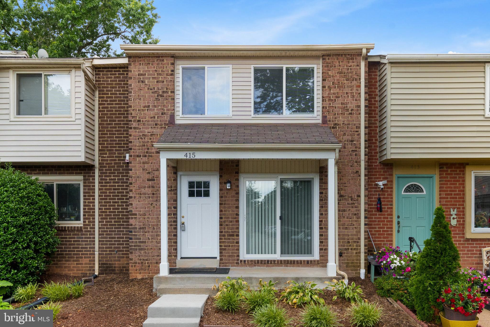 front view of a house
