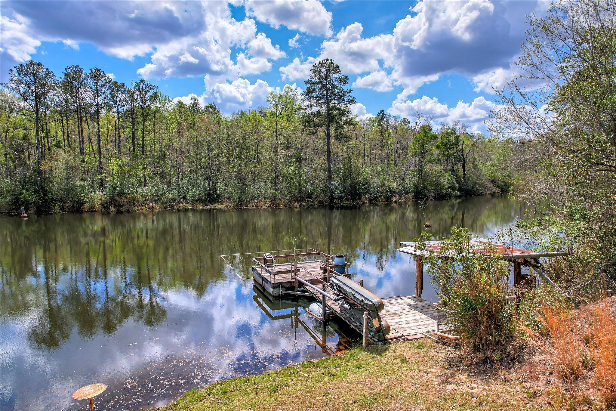 0 Courtney Road Trenton, SC 29847 - Photo 2 of 21 Main Pond Dock View