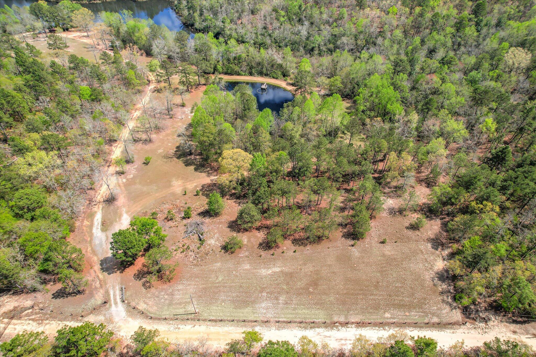 0 Courtney Road Trenton, SC 29847 - Photo 10 of 21 Entrance Pond Aerial View