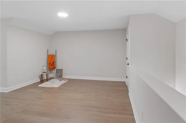 a view of room with stairs and ventilation