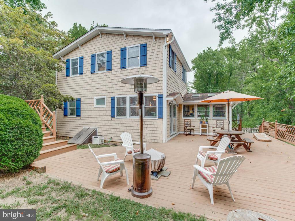 Back Yard with  Deck