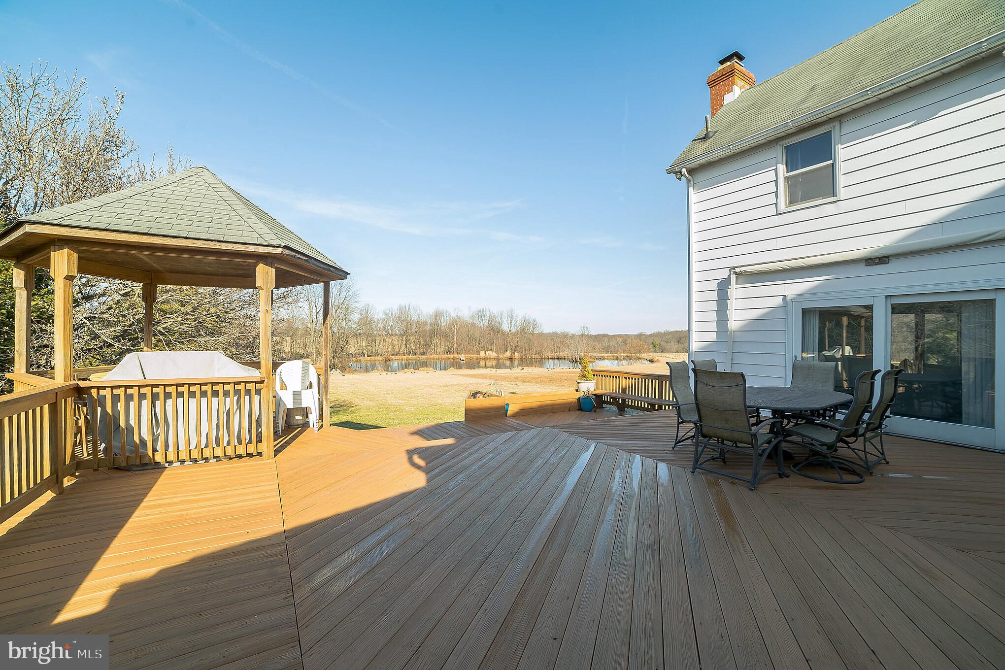 3125 West Ivory Road West Friendship, MD 21794 - Photo 17 of 30 Incredible large deck with awning