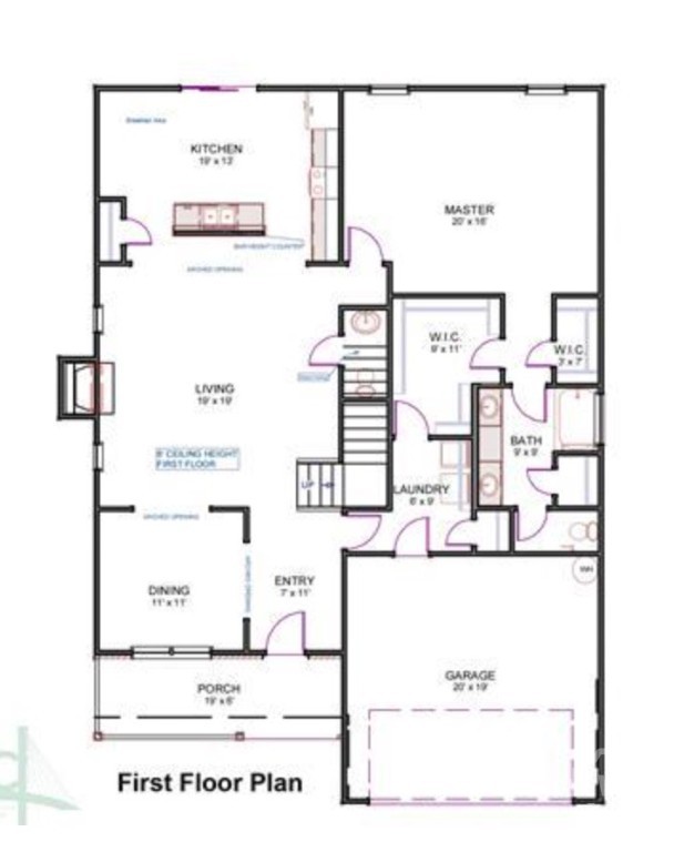 200 Beaubrook Boulevard Springfield, GA 31329 - Photo 40 of 41 Floor plan