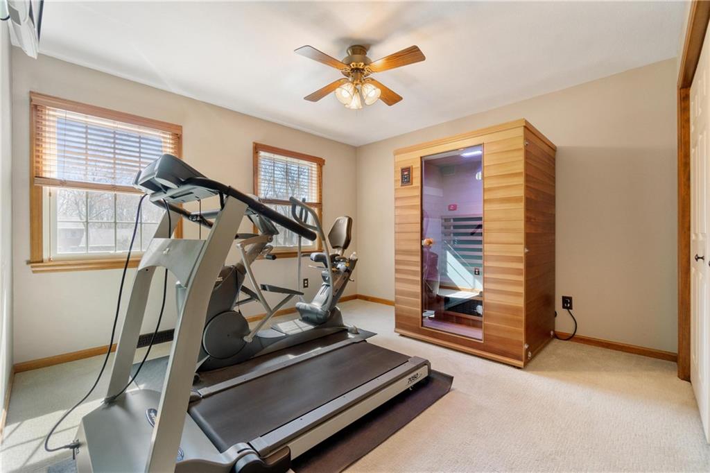 116 Firethorn Road Baden, PA 15005 - Photo 29 of 41 a room with gym equipment