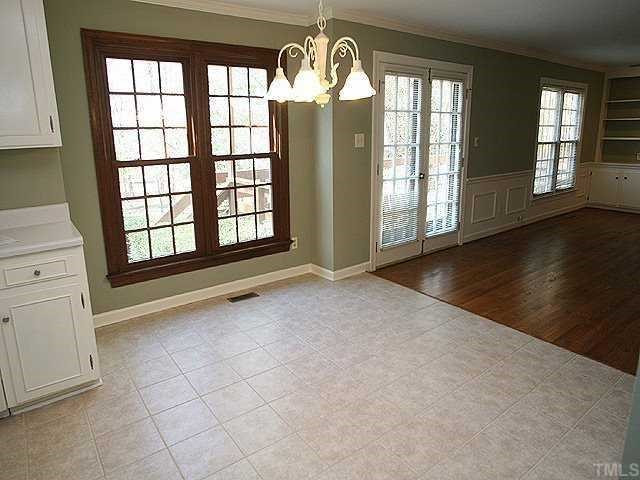 11808 Coachmans Way Raleigh, NC 27614 - Photo 5 of 12 Room for a breakfast table that overlooks the beautiful backyard and lake view. Breakfast Area
