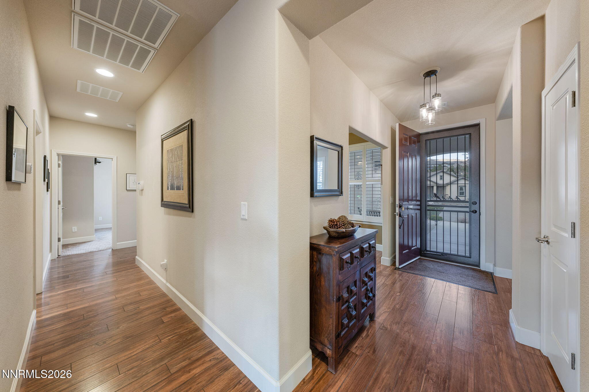 9370 Rockhurst Court Reno, NV 89523 - Photo 20 of 40 a view of hallway with wooden floor
