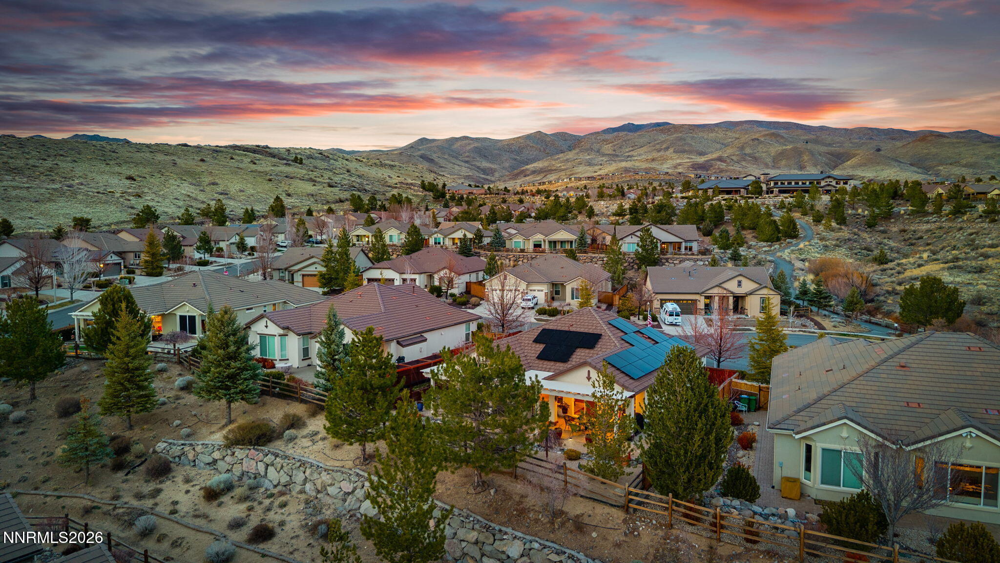 9370 Rockhurst Court Reno, NV 89523 - Photo 9 of 40 a view of a city with mountains in the background