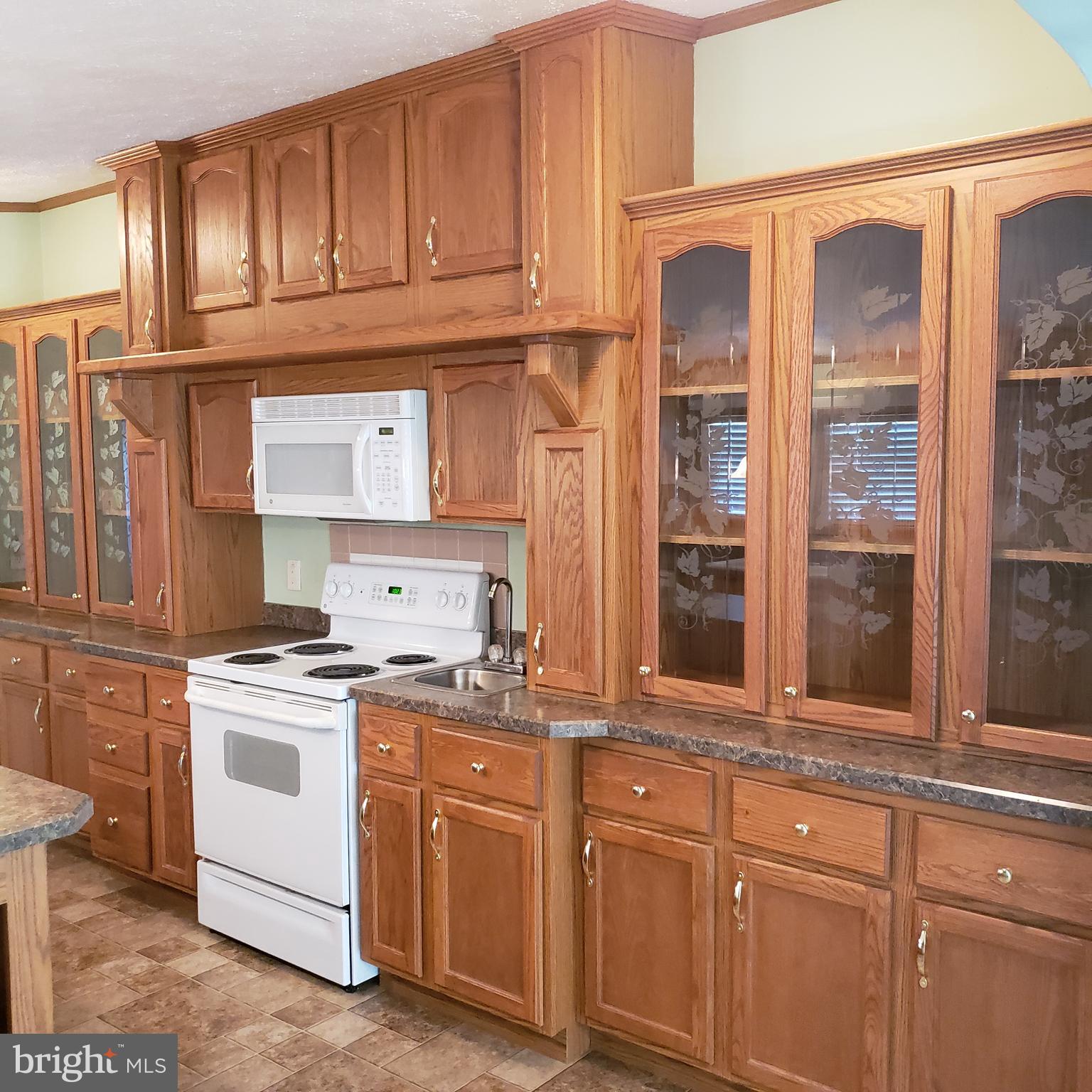 1424 Co Rte 51/9 Inwood, WV 25428 - Photo 9 of 35 Large Kitchen With Custom Cabinets & Center Island