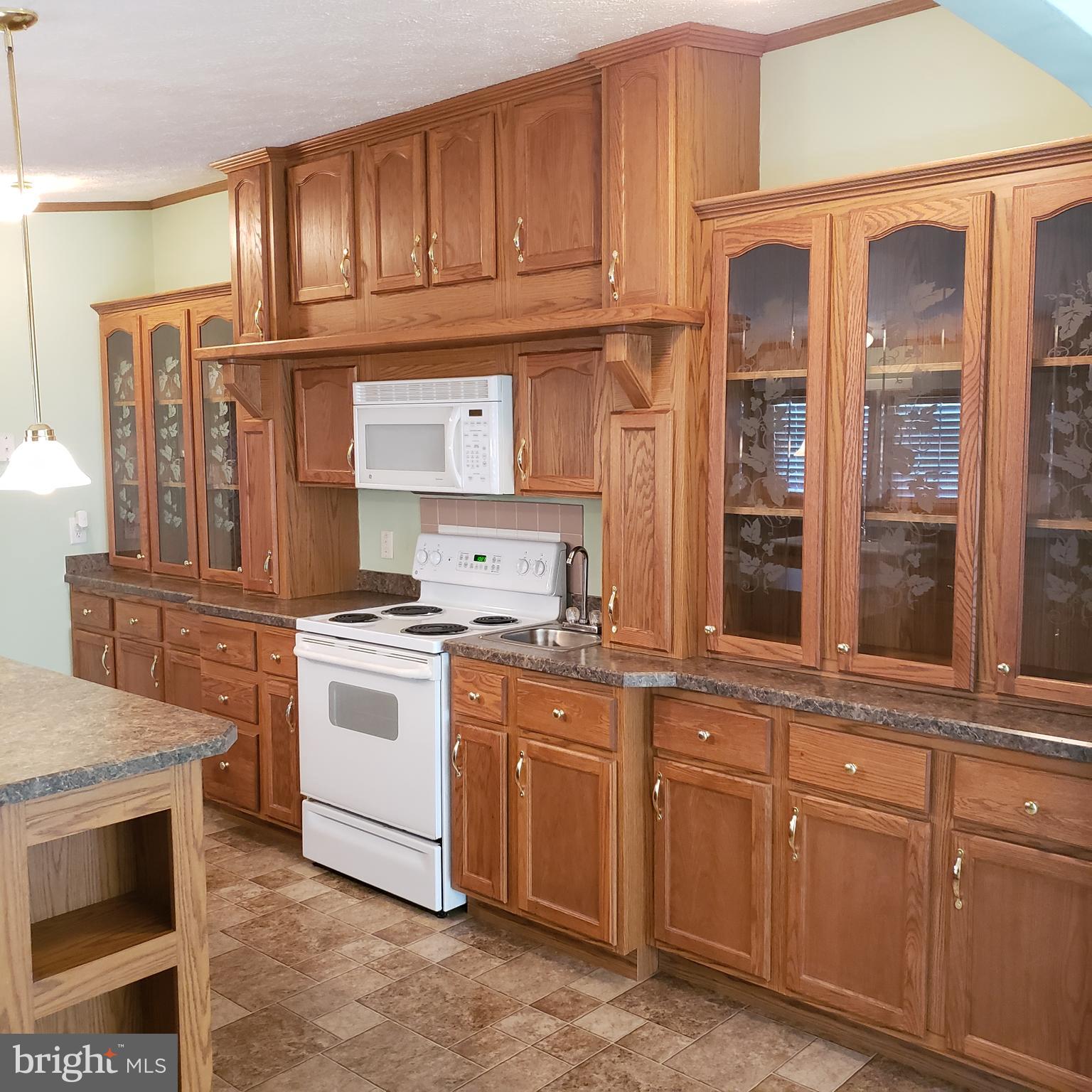 1424 Co Rte 51/9 Inwood, WV 25428 - Photo 10 of 35 Large Kitchen With Custom Cabinets & Center Island