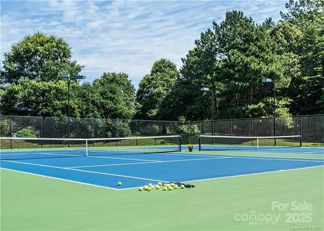 a view of tennis court
