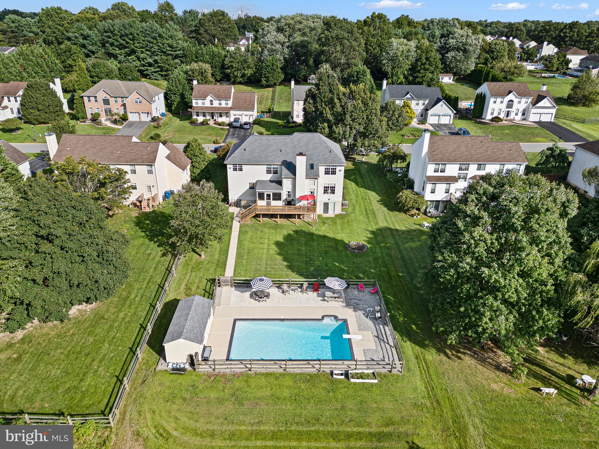 41 Emerald Ridge Drive Bear, DE 19701 - Photo 37 of 38 Arial of home and pool