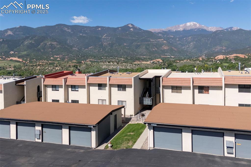 910 Fontmore Road, Unit B Colorado Springs, CO 80904 - Photo 30 of 32 a view of house with mountain view