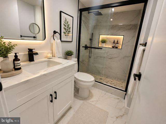 1608 Colima Road Philadelphia, PA 19115 - Photo 8 of 34 Lower level bath Virtually Staged