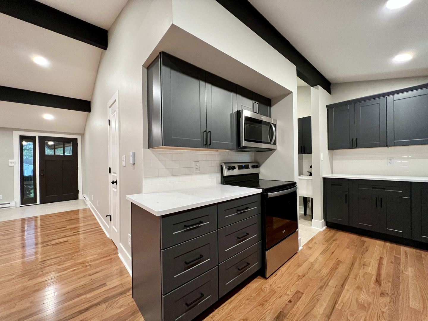 515 South Street Lockport, IL 60441 - Photo 5 of 22 a kitchen with stainless steel appliances granite countertop a stove a sink and a refrigerator