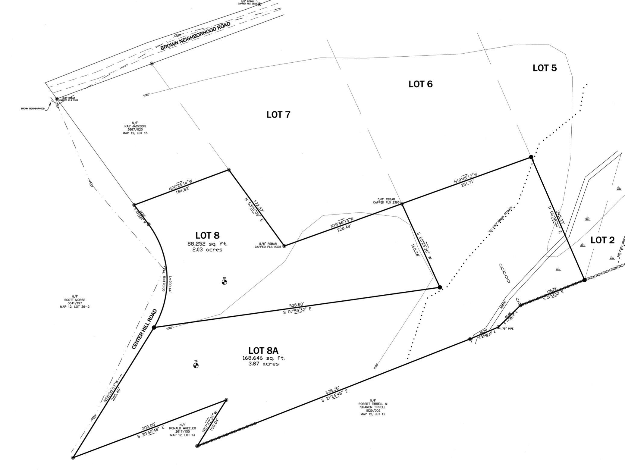 923 Center Hill Road Weld, ME 04285 - Photo 27 of 34 Lot 8 Center Hill Survey