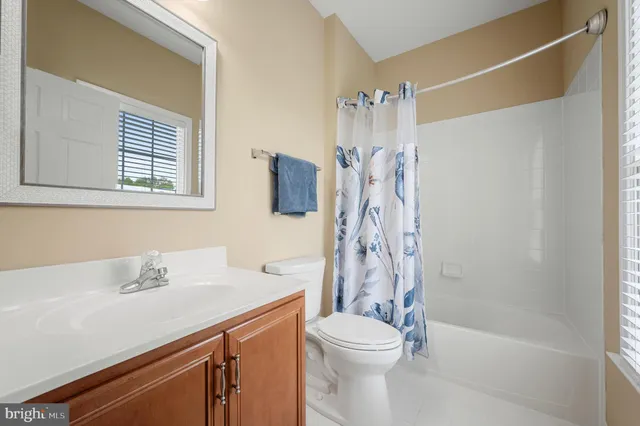 a bathroom with a sink a toilet a mirror and shower