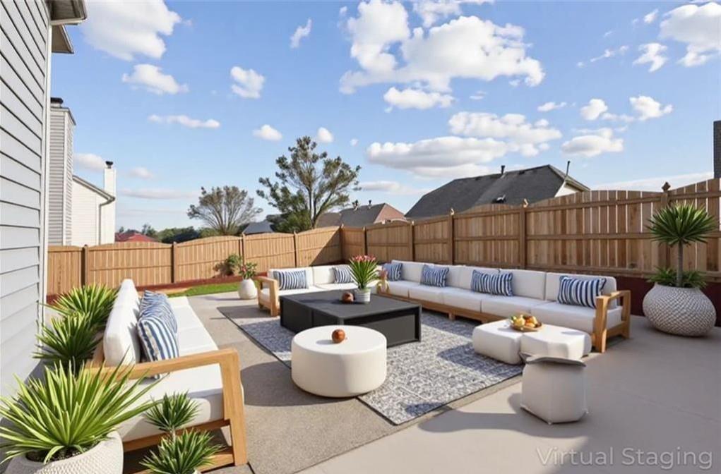4095 Arch Pass Cumming, GA 30040 - Photo 30 of 31 a outdoor living space with furniture and garden view