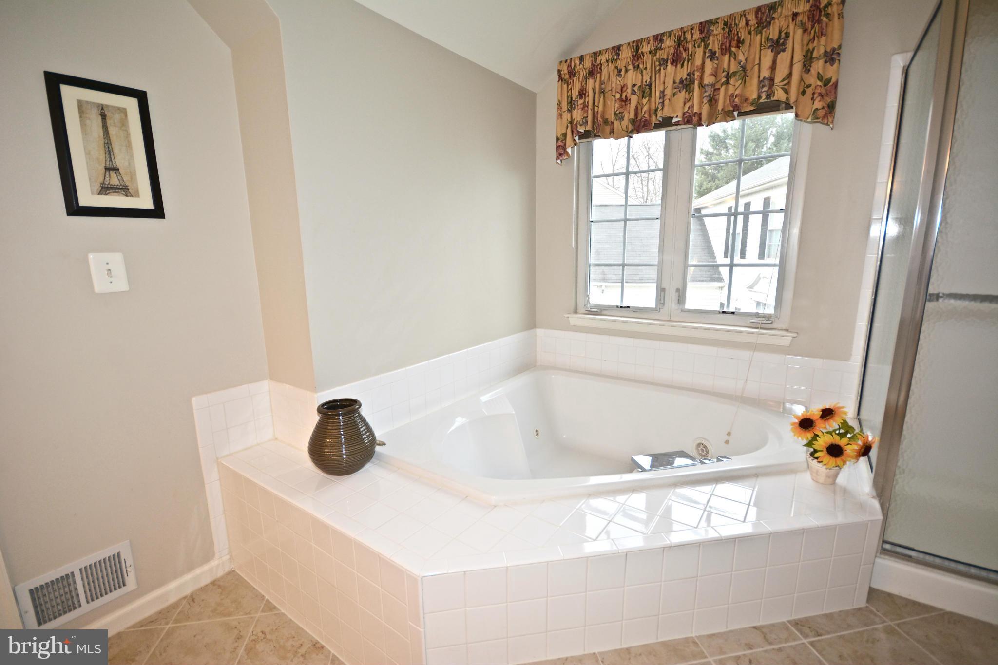 14468 Clubhouse Road Gainesville, VA 20155 - Photo 17 of 30 a bath tub sitting in a bathroom next to a window