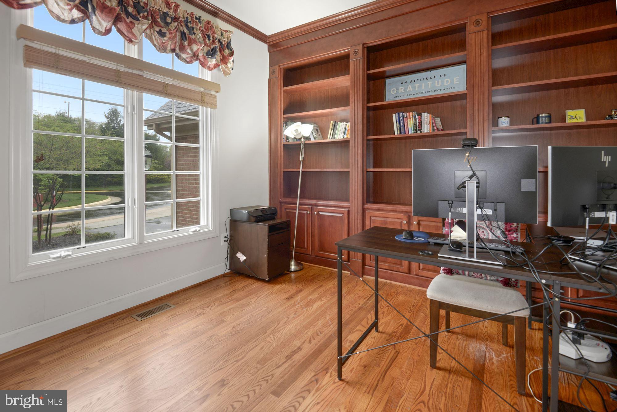 1406 Stanbridge Place Vienna, VA 22182 - Photo 2 of 48 French doors to gorgeous sunlit office