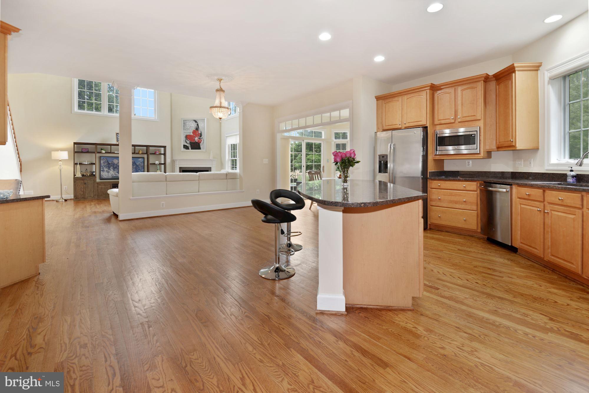 1406 Stanbridge Place Vienna, VA 22182 - Photo 9 of 48 Space for stools and a table. Open and airy!