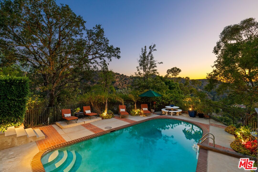2300 Gardner Place Glendale, CA 91206 - Photo 16 of 20 a view of a swimming pool with a patio