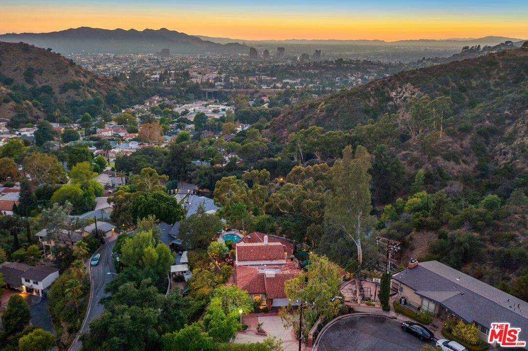 2300 Gardner Place Glendale, CA 91206 - Photo 20 of 20 an aerial view of residential houses and outdoor space