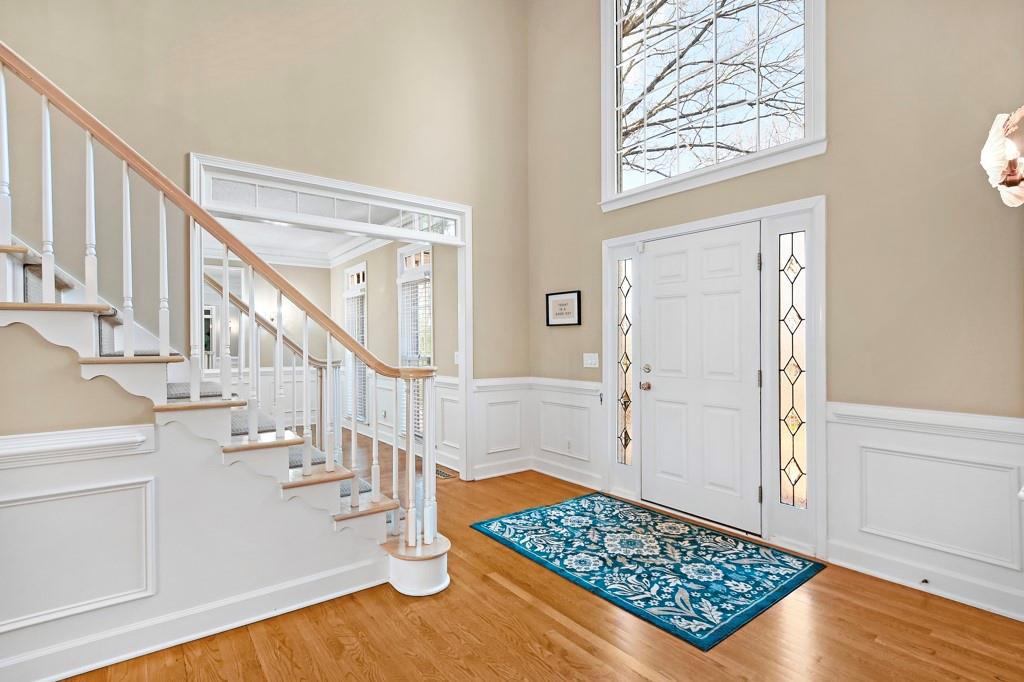 4409 Windsor Oaks Circle Marietta, GA 30066 - Photo 15 of 90 a view of entryway and hall with wooden floor