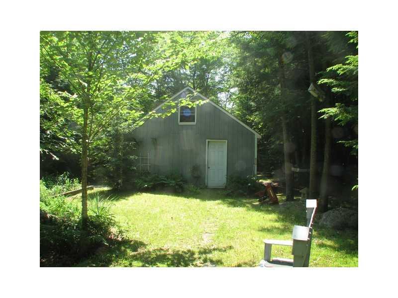 9 Basswood Estates Oakland, ME 04963 - Photo 15 of 17 Parking Lot/Garage. Back side of garage