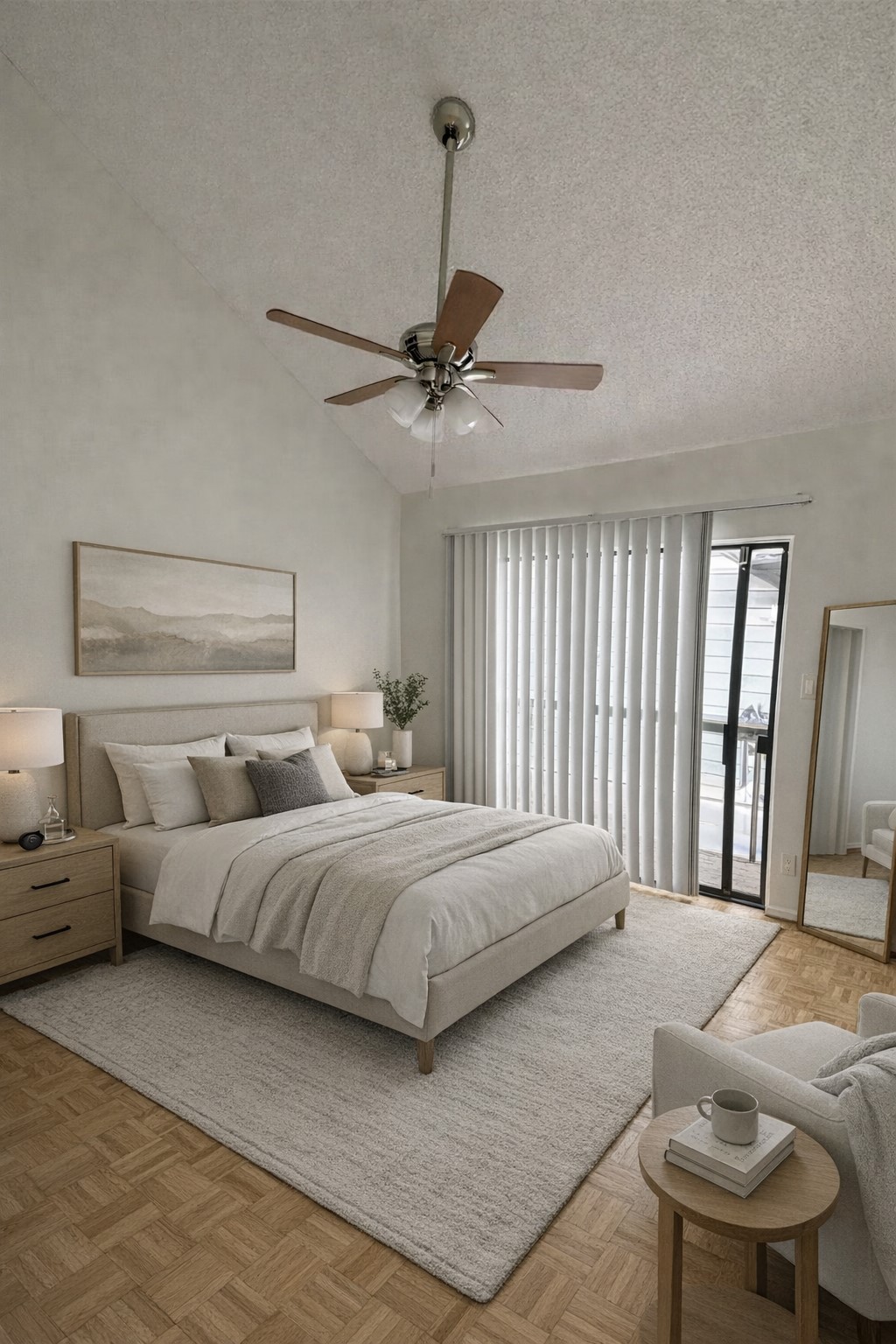 2815 Rio Grande Street, Unit 205 Austin, TX 78705 - Photo 6 of 20 a living room with a bed furniture and a window