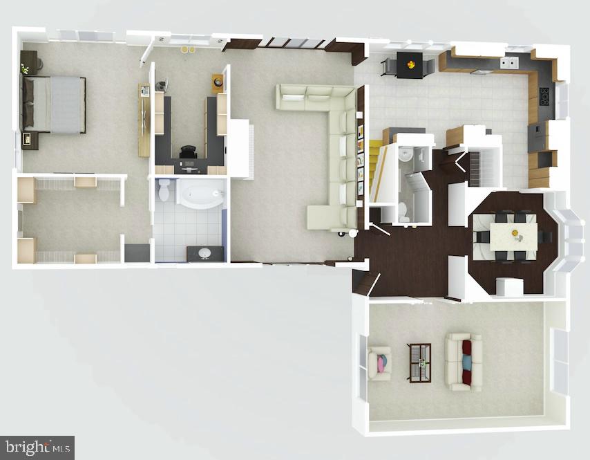 115 Carnoustie Road Dover, DE 19904 - Photo 30 of 33 2nd Floor 3D Image